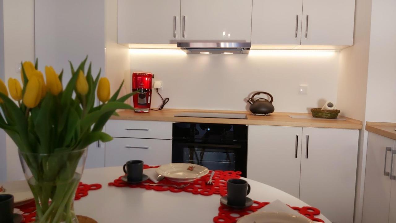 Central Apartments Ogrody 1 & Parking 格但斯克 外观 照片